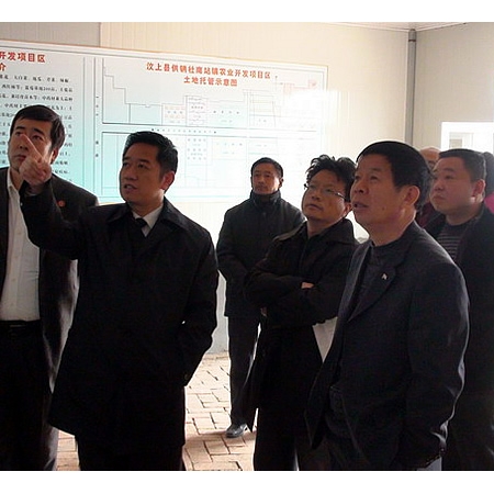 國家發(fā)改委調(diào)研組來汶上縣調(diào)研土地托管工作