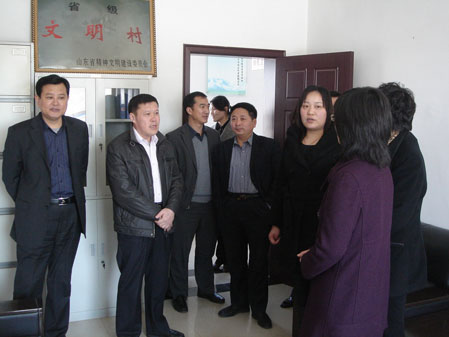 濟(jì)寧市婦聯(lián)副主席王新顏、組宣部長王利艷來汶上縣督導(dǎo)女性進(jìn)村“兩委”工作