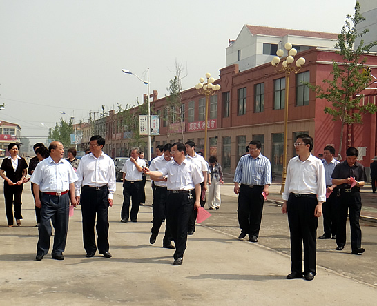 濟(jì)寧市政協(xié)副主席王文成率市政協(xié)農(nóng)村新建社區(qū)管理與服務(wù)調(diào)研組來汶上縣調(diào)研