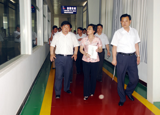 ，濟寧市政府副市長陳穎率市科技進步考核組來汶上縣考核2009—2010年度科技進步工作