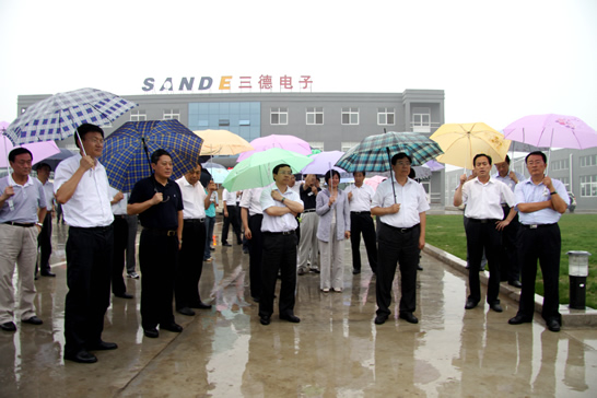 濟寧市科學發(fā)展觀現(xiàn)場觀摩會與會領導來汶上縣觀摩