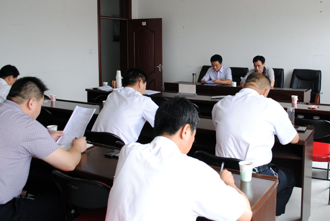 汶上縣金融系統(tǒng)技能大賽動員會議在人民銀行汶上支行會議室召開