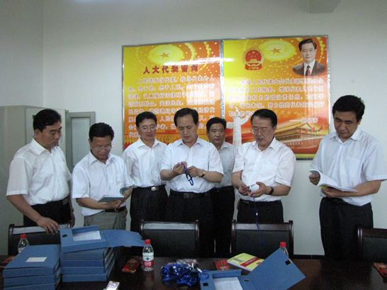 濟寧市人大常委會第一副主任陳民來汶上縣視察人大工作和經(jīng)濟社會發(fā)展情況