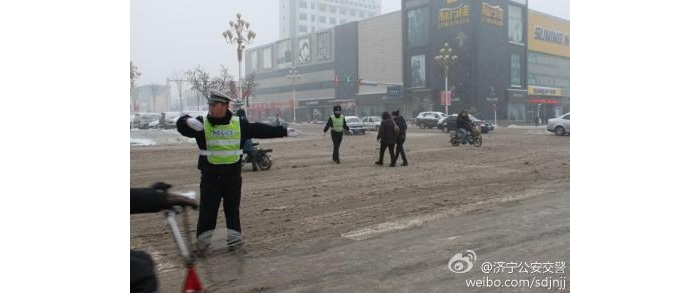 汶上交警大隊啟動應急預案 確保惡劣天氣無事故