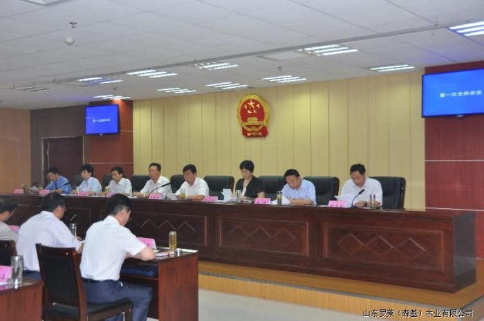 胡新符主持汶上縣十七屆人大常委會第19次會議并講話