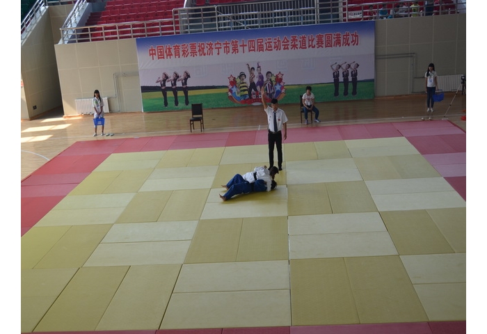 濟寧市第十四屆運動會柔道比賽在汶上舉行
