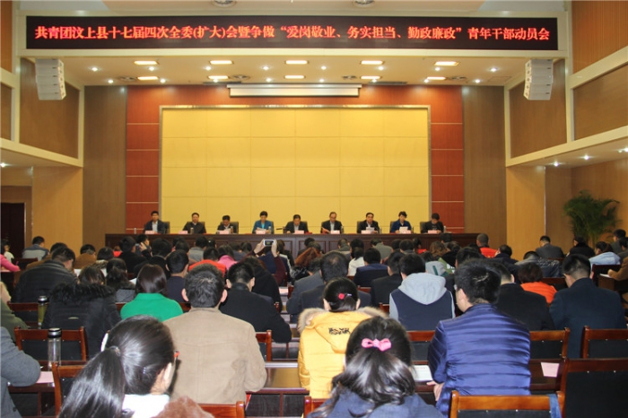 共青團(tuán)汶上縣十七屆四次全委（擴(kuò)大）會(huì)暨爭做“愛崗敬業(yè)、務(wù)實(shí)擔(dān)當(dāng)、勤政廉政”青年干 ...