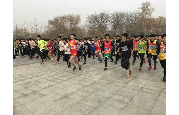 2017年汶上縣中學生冬季越野賽成功舉辦