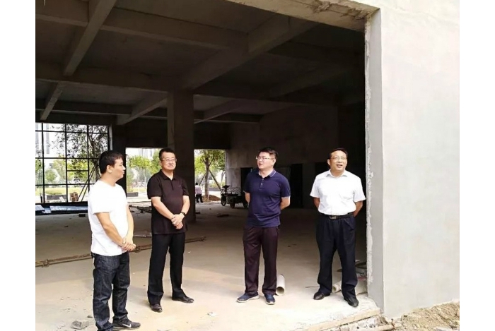 劉剛到中都街道（商貿(mào)物流區(qū)）督導(dǎo)重點(diǎn)項目建設(shè)