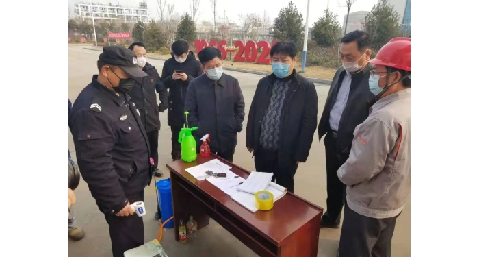 汶上縣人民政府 部門動態(tài) 縣政府副縣長布方鋒督導(dǎo)疫情防控工作